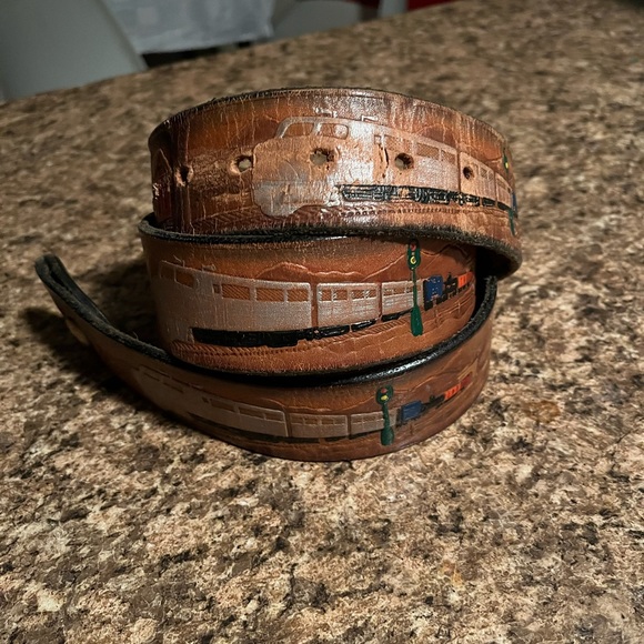 Vintage Train Western Belt - Picture 3 of 6